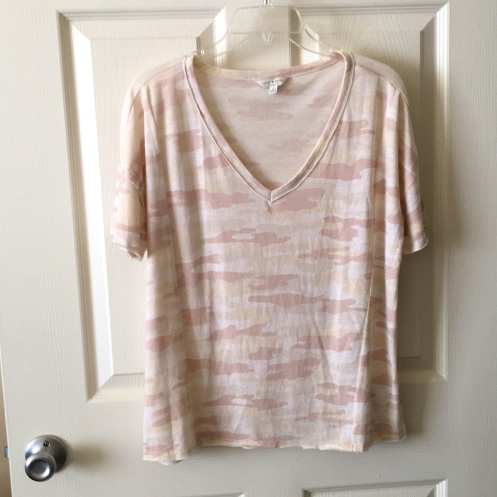 LUCKY BRAND Camouflage T-Shirt (Size: SP) NWT